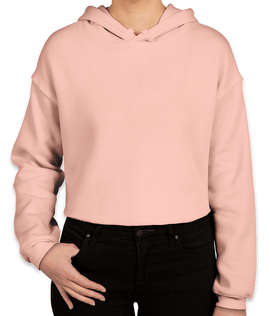 Bella + Canvas Women's Drop Shoulder Cropped Hoodie