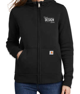 Carhartt Women's Clarksburg Full-Zip Hoodie - Color: Black