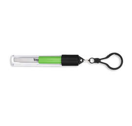 Stretchable Stainless Steel Reusable Straw - Color: Lime Green