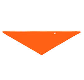 Customized Badger Performance Bandana - Color: Safety Orange