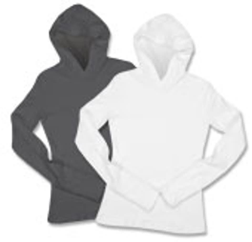 American Apparel Juniors Long Sleeve Hoodie