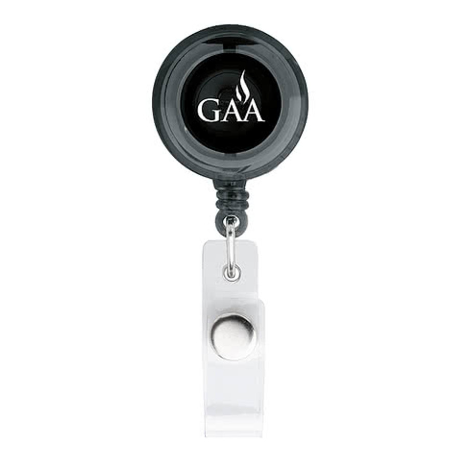 Promotional Retractable Badge Holder in Blue