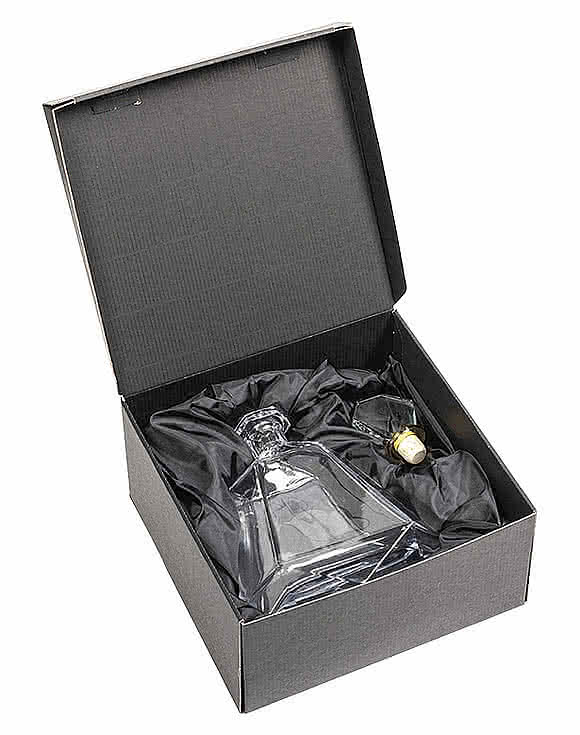 Laser Etched 33 oz. Hartsdale Decanter with Lid