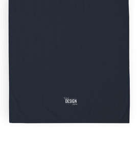 Heavyweight Embroidered Beach Towel - Color: Navy Blue