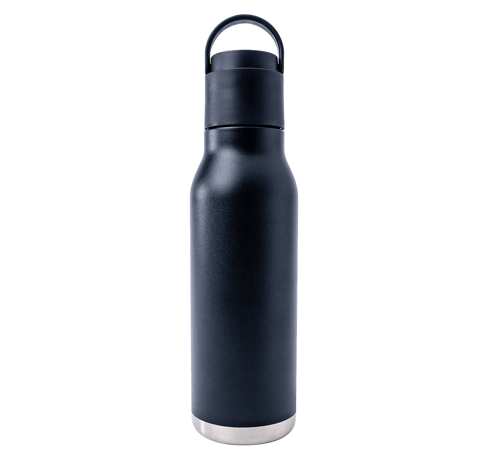 Asobu 22 oz. Metro Insulated Water Bottle with Pop-Up Straw-default