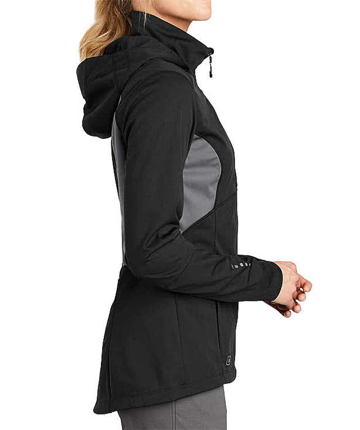 OGIO Women's Endurance Pivot Hooded Soft Shell Jacket