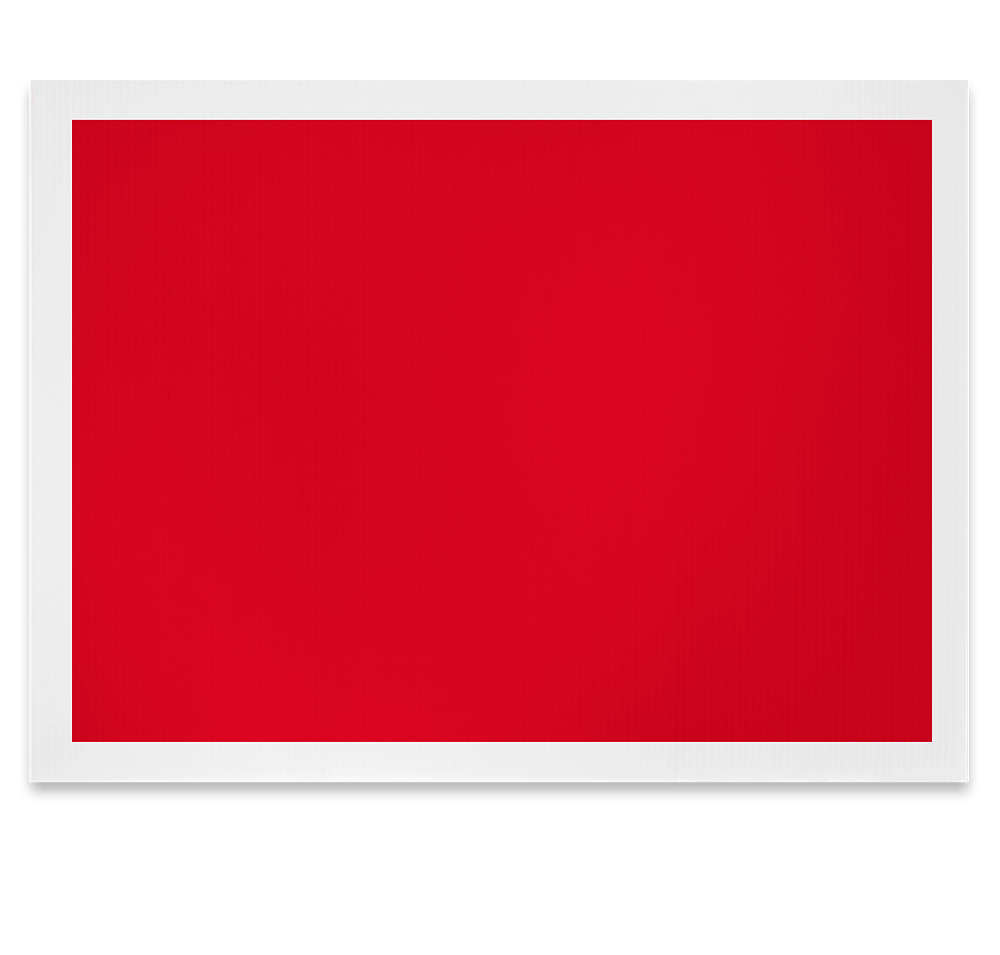 Full Color 24" x 18" Single Sided Plastic Sign-default