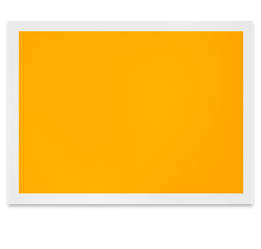 Full Color 24" x 18" Single Sided Plastic Sign-default