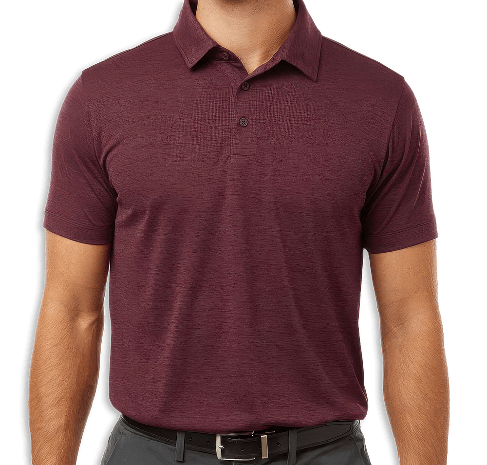 AllPro Pro-Lock Melange Performance Polo - Embroidered-default