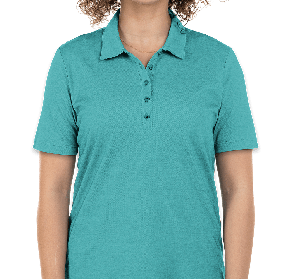 Port Authority Women's Fine Performance Pique Polo - Printed-default