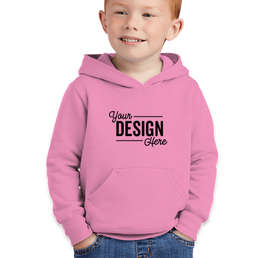 Port & Company Toddler Core Pullover Hoodie - Color: Candy Pink