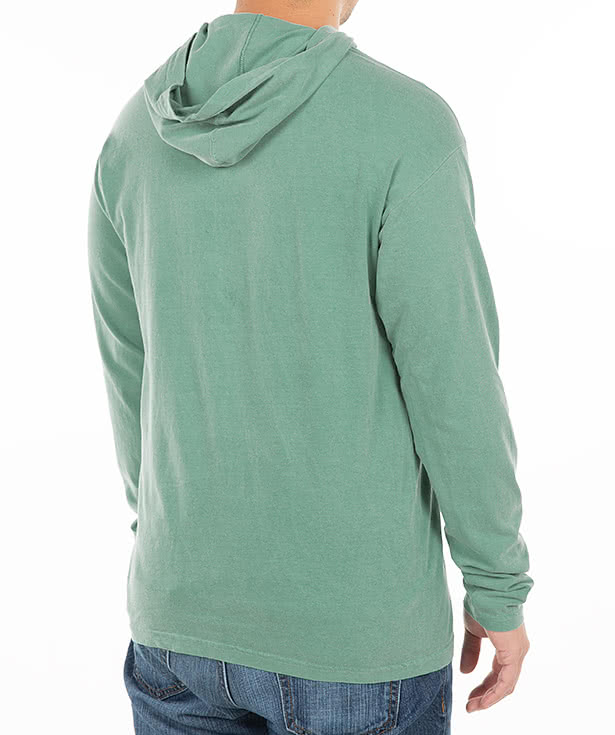 Comfort Colors Hooded Long Sleeve T-shirt