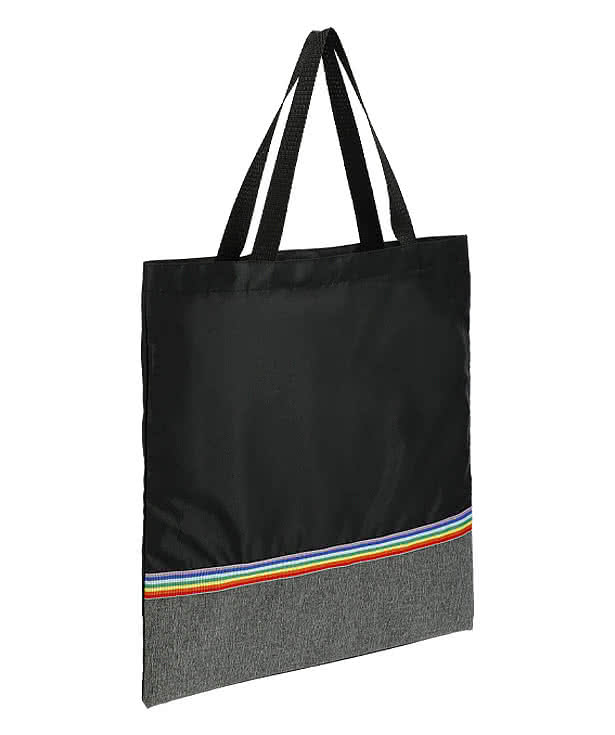 Rainbow Recycled Convention Tote Bag