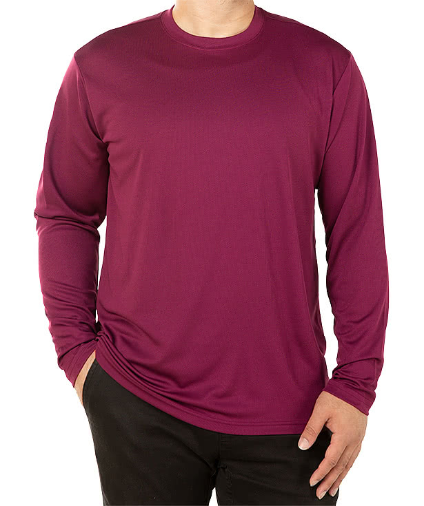 Soffe Mesh Lightweight Long Sleeve Performance  Shirt