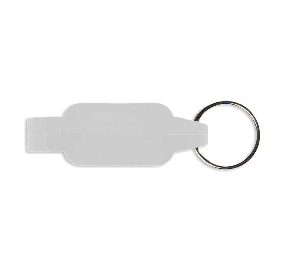 Rectangular Stainless Steel Beverage Wrench Keychain-default