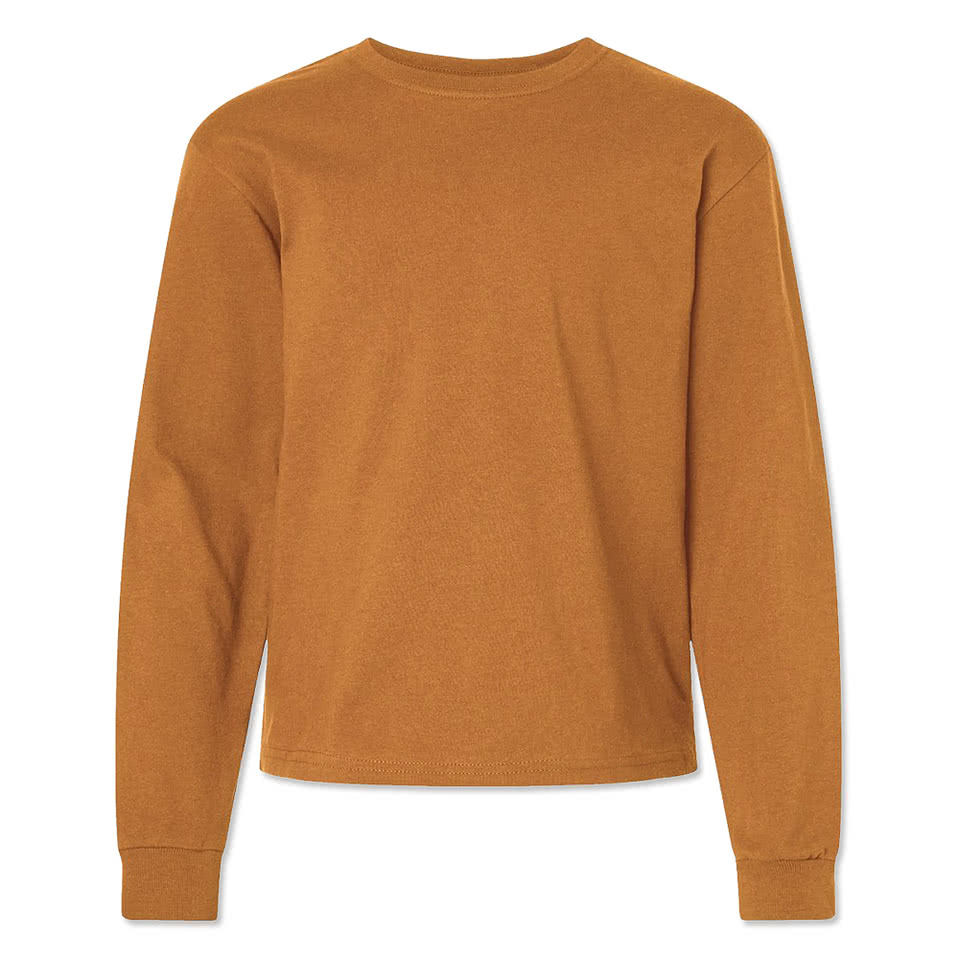 Bella + Canvas Youth Heavyweight Long Sleeve T-shirt