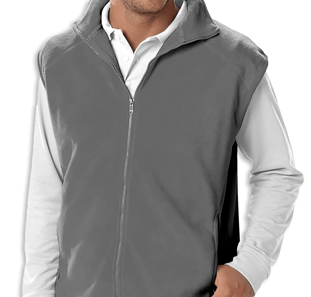 Blue Generation Full Zip Microfleece Vest-default