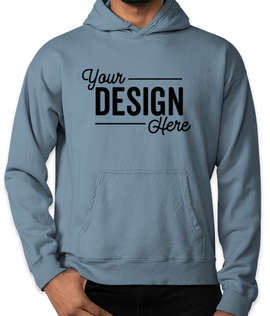 Hanes ComfortWash Garment Dyed Pullover Hoodie - Color: Saltwater