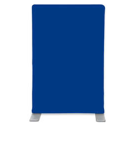 Full Color EuroFit Mini Tabletop Banner - Color: Royal Blue
