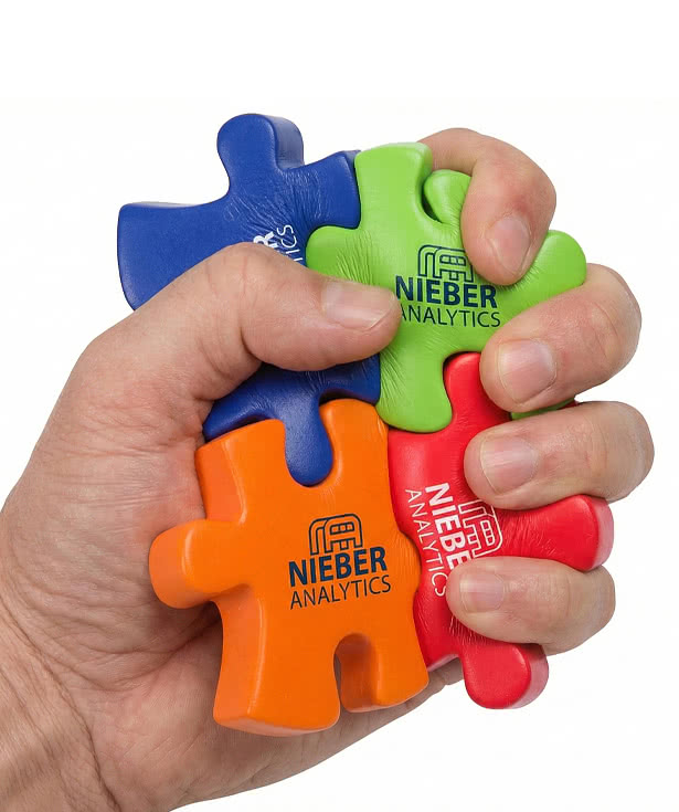 4-Piece Puzzle Set Stress Reliever