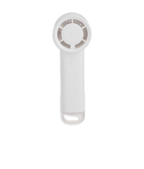 Pocket Chill Cooling Fan with 2,000 mAh Power Bank  in White