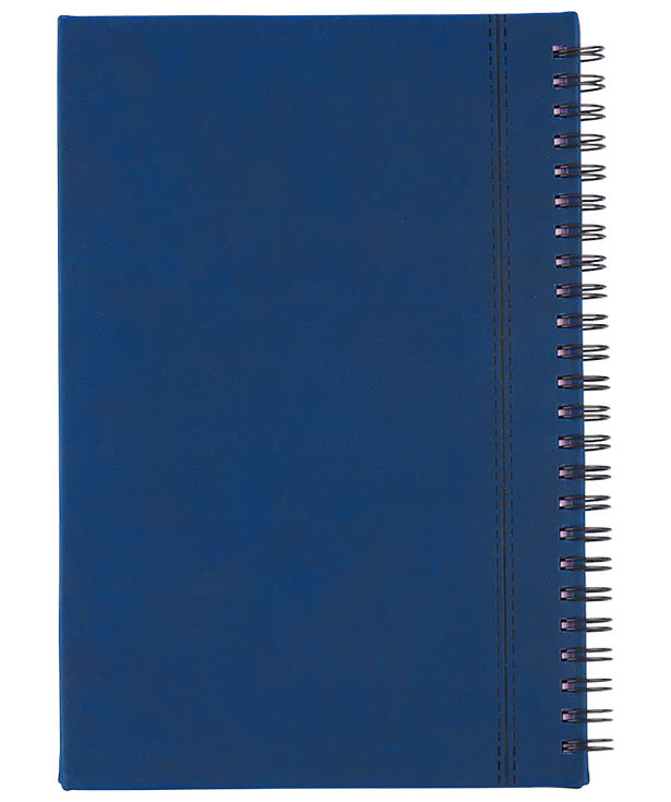 Bergamo Soft Touch Hard Cover Spiral Notebook