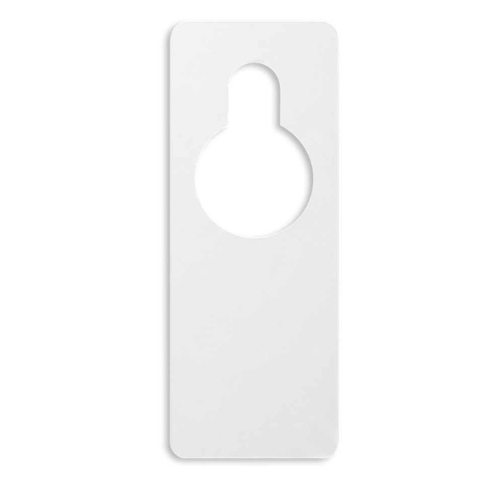 3.13" x 8.13" Keyhole Style Door Knob Hanger-default