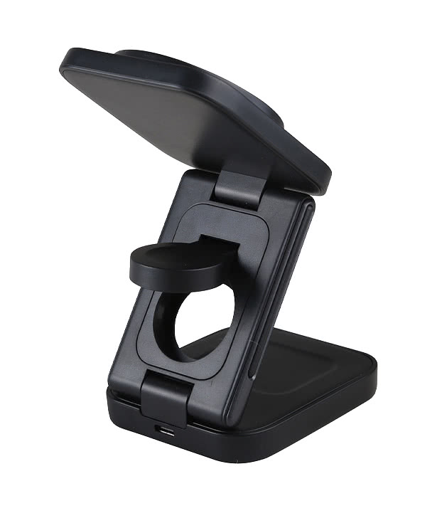 Full Color Trifecta 3-in-1 Wireless Charging Phone Stand