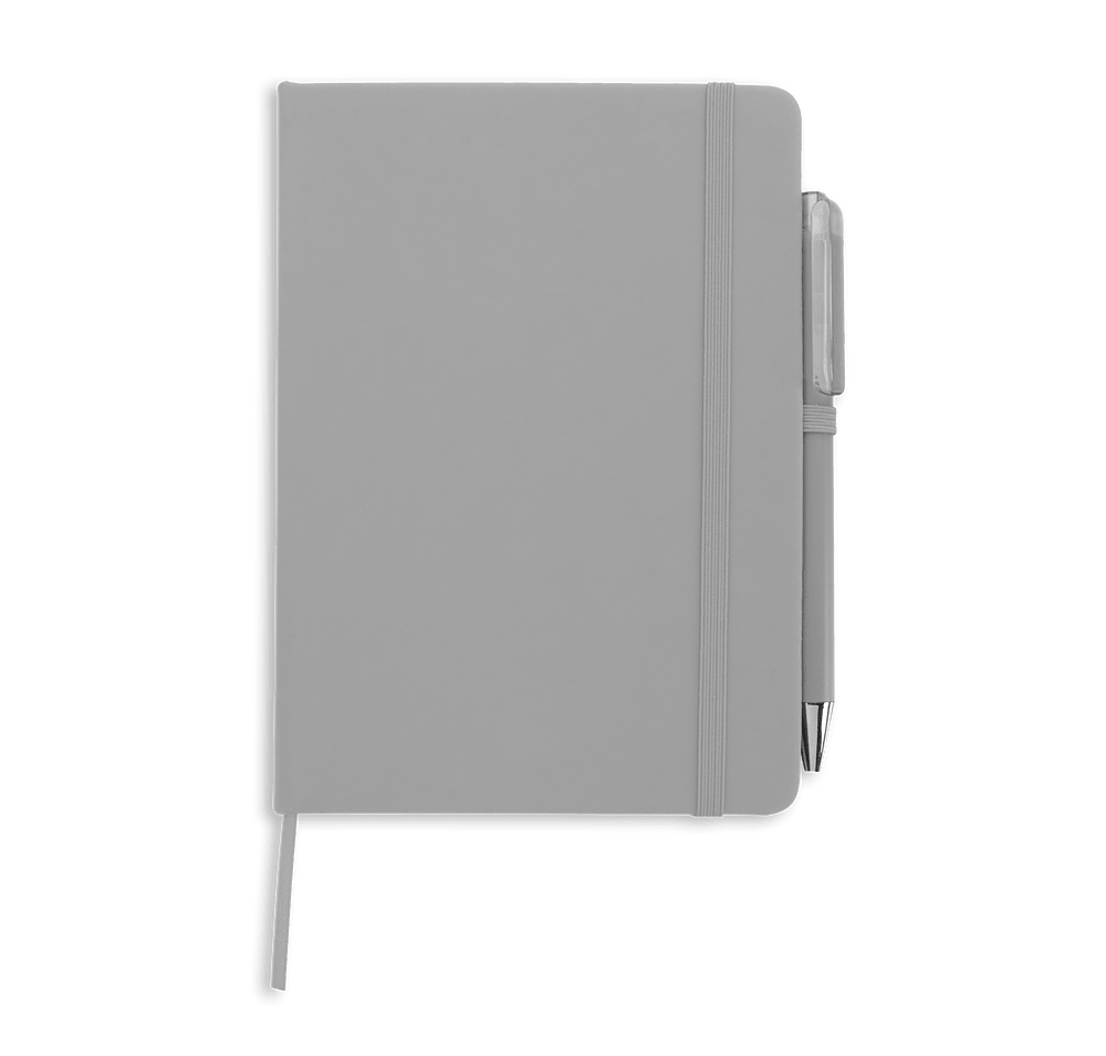 Full Color Promotional Hard Cover Notebook with Joy Pen-default