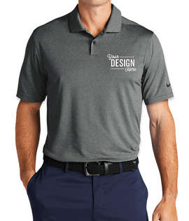 Nike Dri-FIT Vapor Performance Polo - Color: Black Heather