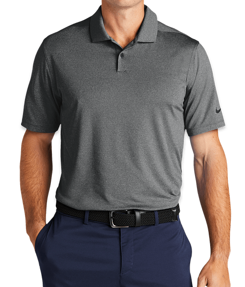 Nike Dri-FIT Vapor Performance Polo - Printed in Black Heather
