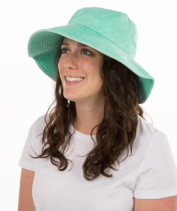 Adams Women's Pigment Dyed Wide Brim Hat