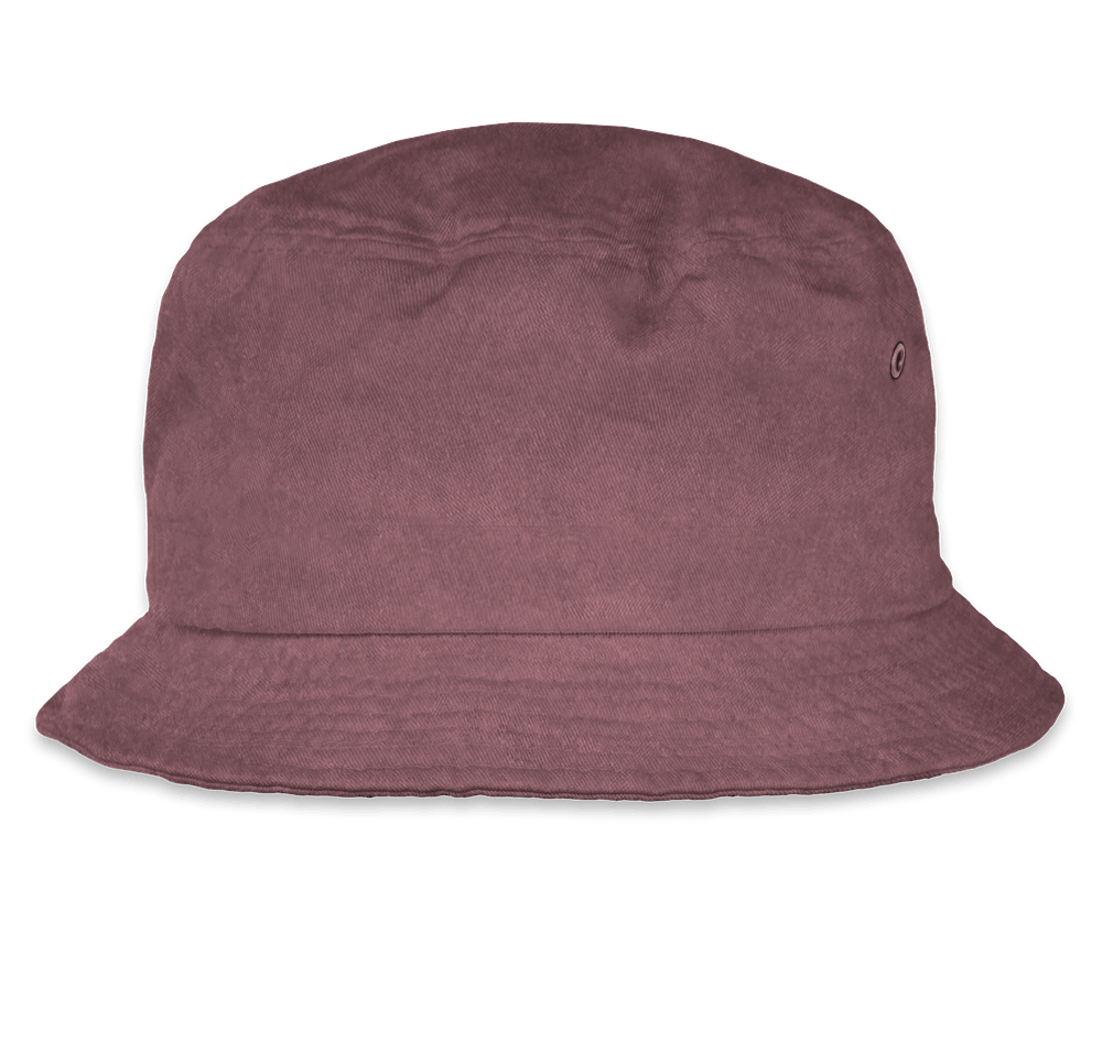Mega Cap Pigment Dyed Twill Washed Bucket Hat-default