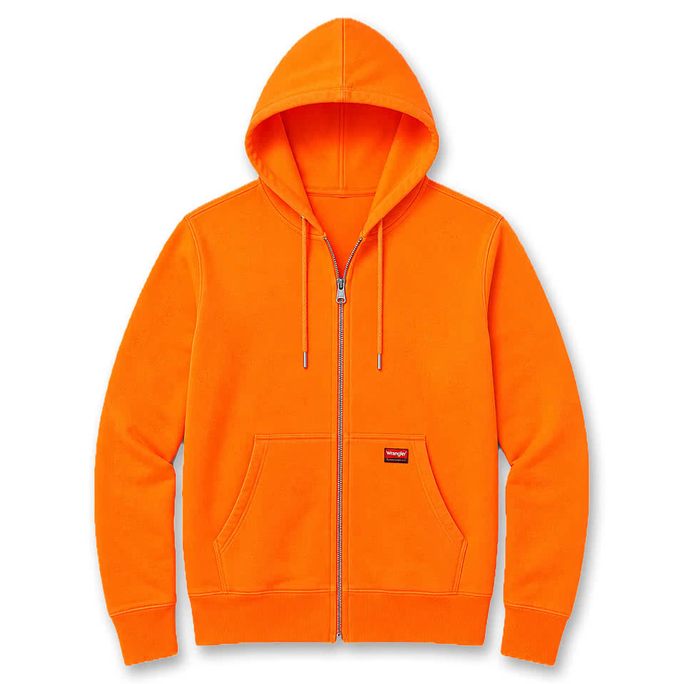 Wrangler Workwear Zip Hoodie - Embroidered