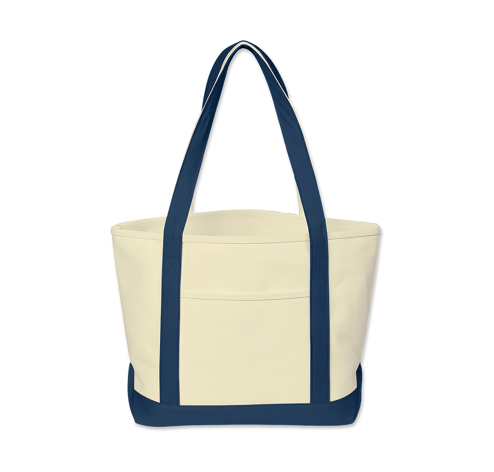 Starboard Large Cotton Canvas Tote Bag-default