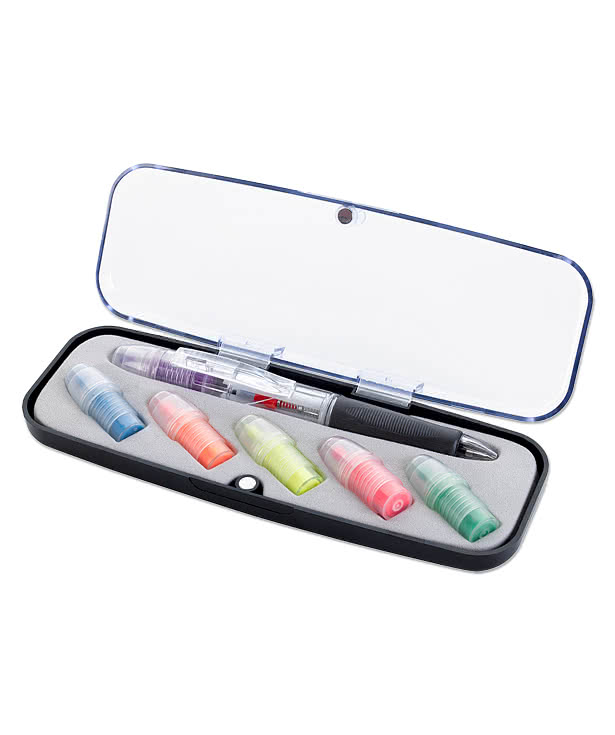 Tri-Color Pen and Highlighter Set