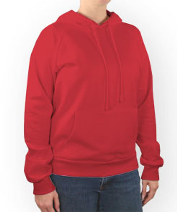 Bella + Canvas Girly Fleece Raglan Hoody