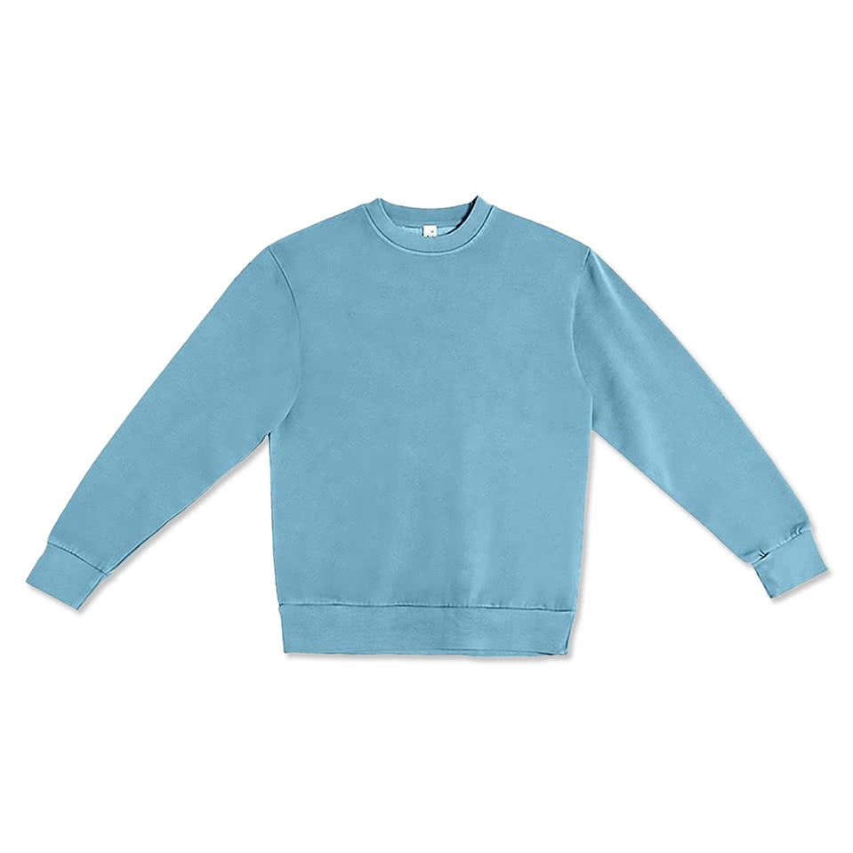 Lane Seven Urban Garment-Dyed Crewneck Sweatshirt