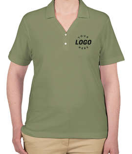 Devon & Jones Women's Pima Pique Polo - Color: Dill