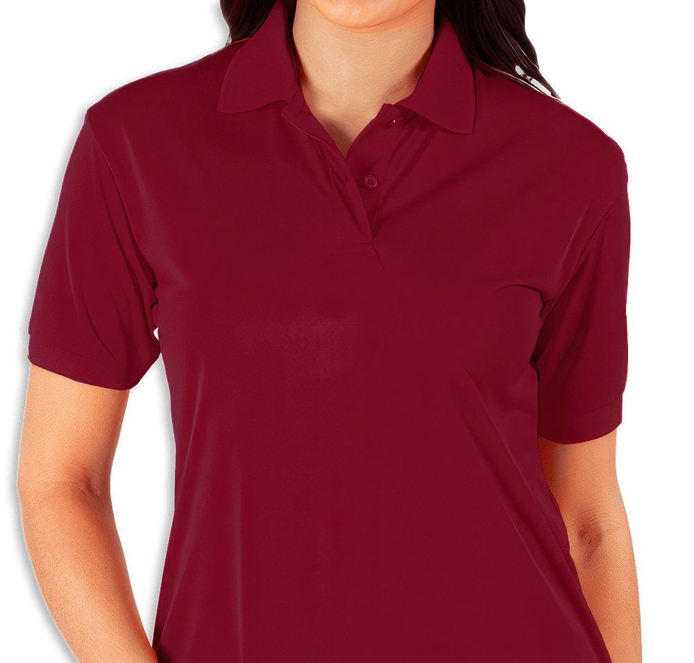 Blue Generation Women's BLU-X-DRI Snag Resistant Performance Polo - Printed-default
