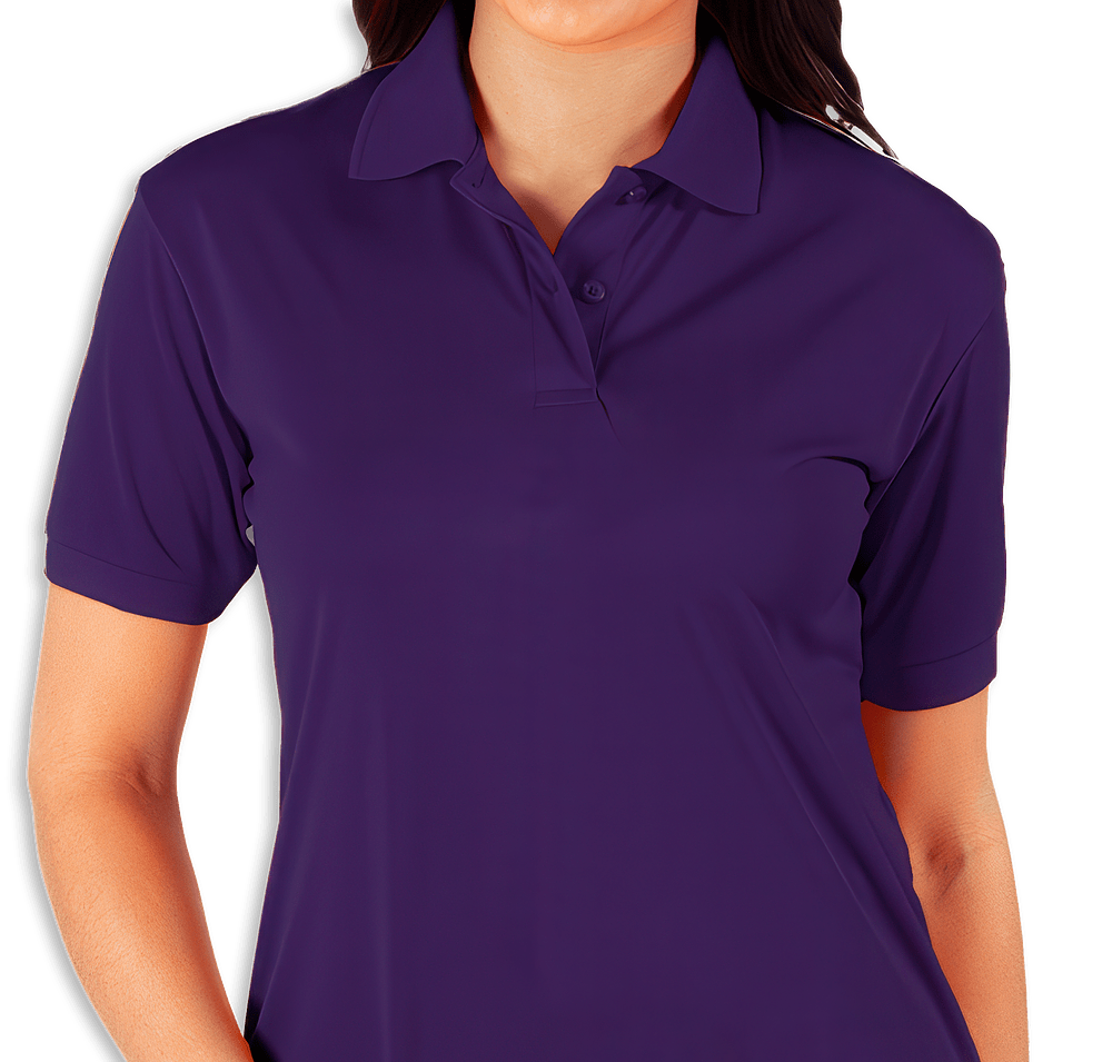 Blue Generation Women's BLU-X-DRI Snag Resistant Performance Polo - Printed-default