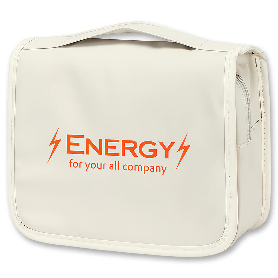 Steward Soft Leatherette Toiletry Bag