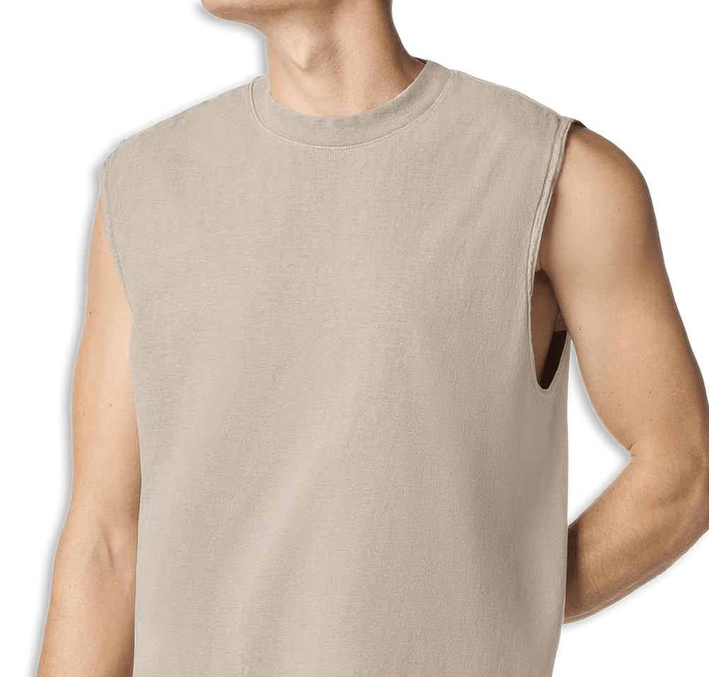 American Apparel Heavyweight Cotton Garment Dyed Muscle Tank-default