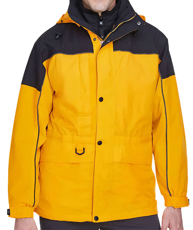 North End 3-In-1 Two-Tone Insulated Parka