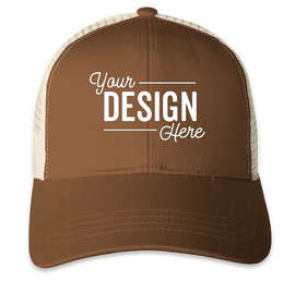 Econscious Organic/Recycled Trucker Hat - Color: Legacy Brown / Oyster