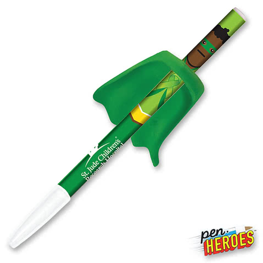 Pen Heroes Awareness Series Pen w/Cape in Purple