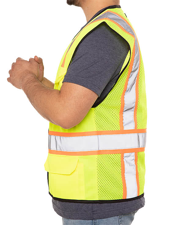 Kishigo Class 2 Pocket Contrast Safety Vest