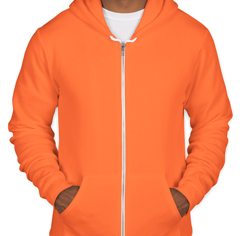 American Apparel USA-Made Flex Fleece Zip Hoodie-default
