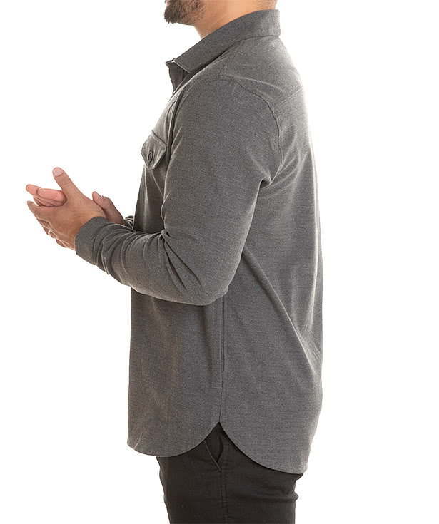 Mercer+Mettle Twill Long Sleeve Shirt Jacket
