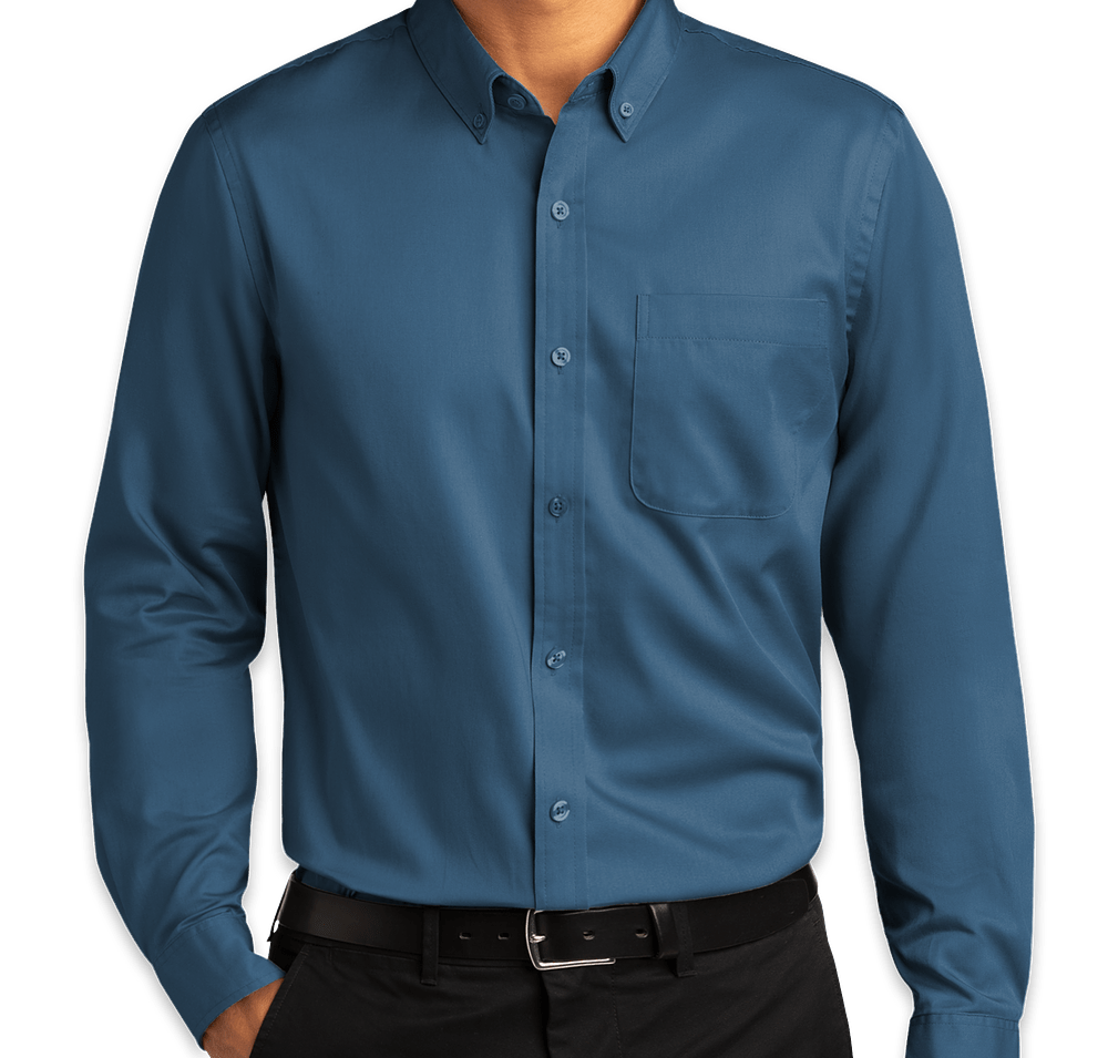 Port Authority SuperPro React Dress Shirt - Printed-default